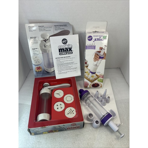 Wilton Other - Wilton Cookie Max Cookie‎ Press And Dessert Decorator Plus Read
